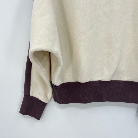 Beyond Yoga Woodland Colorblock Line It Up Sweatshirt Size XL - Picture 8 of 11